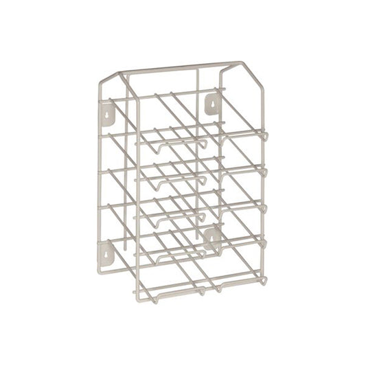 Handybox Rack - PVC Coated Wire, 460 x 300 x 210mm, Holds 10 Boxes, Free?Standing or Wall?Mounted Qty 1