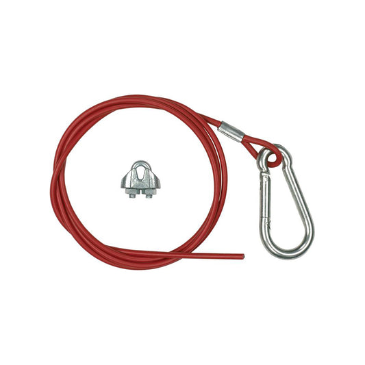 RING Breakaway Cable - For Trailers with Braking System, Sprung Shackle, Easy Fit Pack of 1