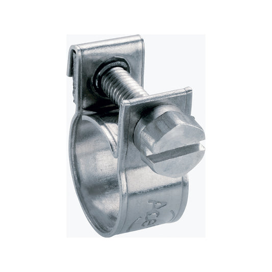 Ace W4 Inox Mini Clamp 11–13mm Stainless Steel Band Screw Nut Pack of 10
