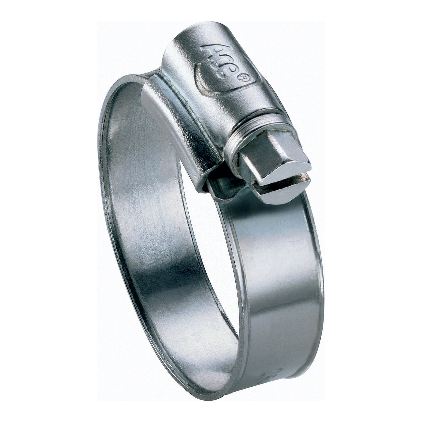 Ace W4 British INOX Hose Clips 12mm Heavy Duty 22 Stainless Steel Pack of 10