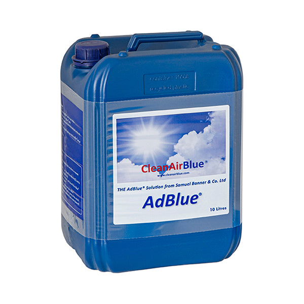 AdBlue Solution - 10L with Spout, ISO 22241, Ready to Use, Euro 4/5/6 Diesel Engines Qty 1