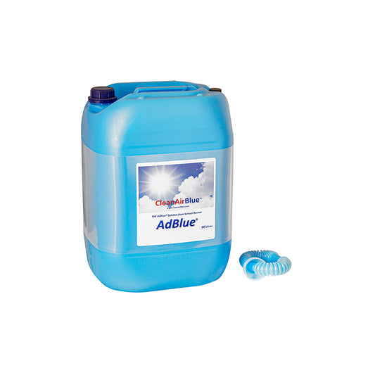 AdBlue Solution - 20L with Spout, ISO 22241, Ready to Use, Euro 4/5/6 Diesel Engines Qty 1