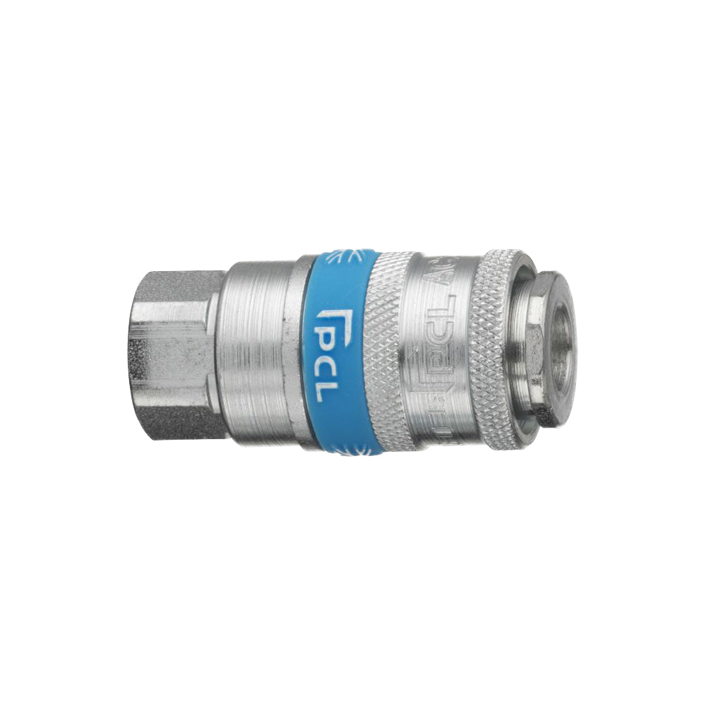 PCL Airflow Coupling - 1/2" BSP Female, For Fixed Bench Applications, Single?Action Pack of 5