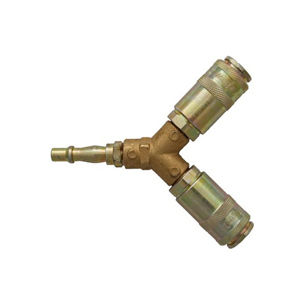 PCL Airflow Twin Coupling - For Portable Air Tools, Garage & Industrial Systems Qty 1