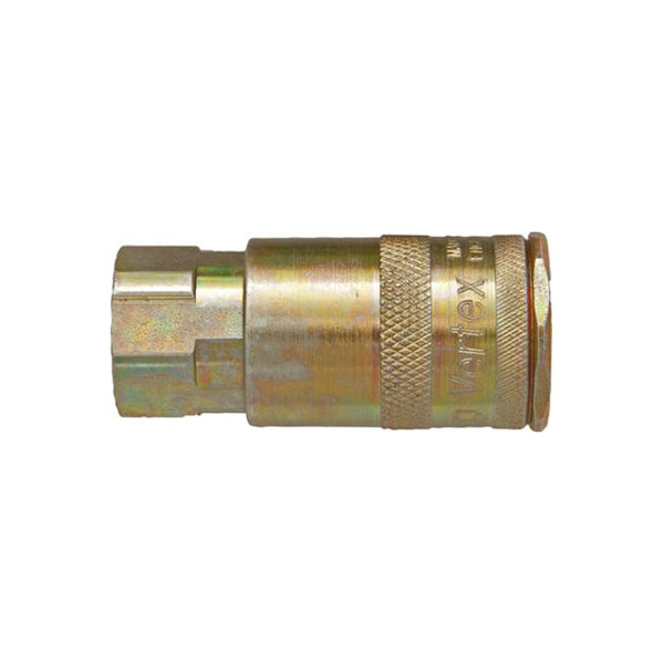 PCL Vertex Coupling - 1/4" BSP Female, Slim Profile, Integral Sleeve, For Trailing Hoses Pack of 5