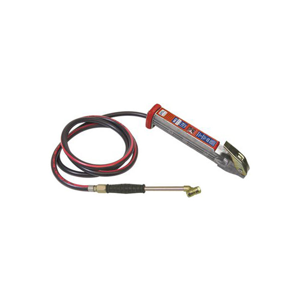 PCL Airforce Mk4 Tyre Shop Tyre Inflator - Twin Clip?On, 2.7m Hose Qty 1
