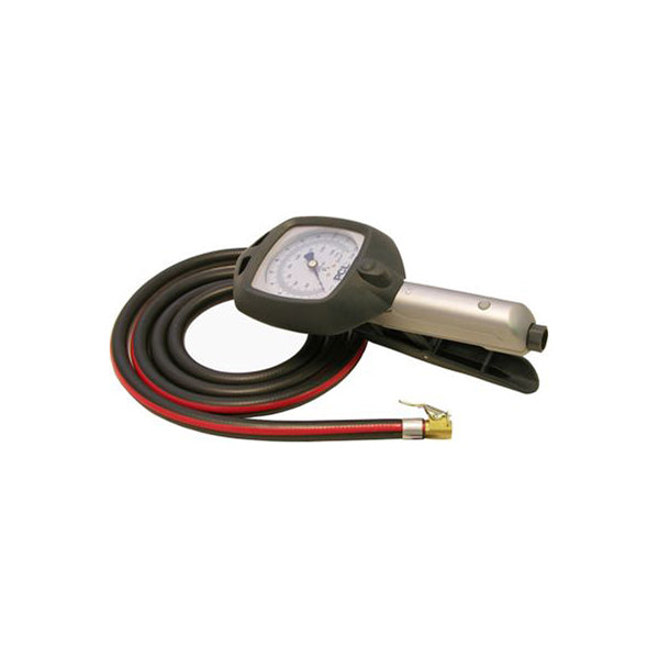 PCL Dial Type Tyre Inflator - Single Clip?On, Durable Workshop Design Qty 1
