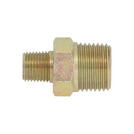 PCL Reducing Union - Male x Male, 1/2" BSPT to 1/4" BSPT Pack of 5