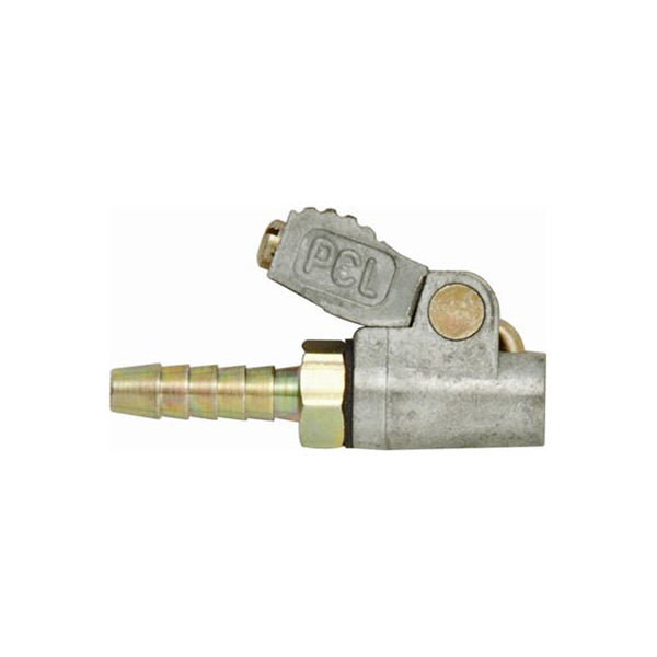 Tyre Valve Connector - Single Clip?On, Open End, For 6.35mm Bore Hose Qty 1