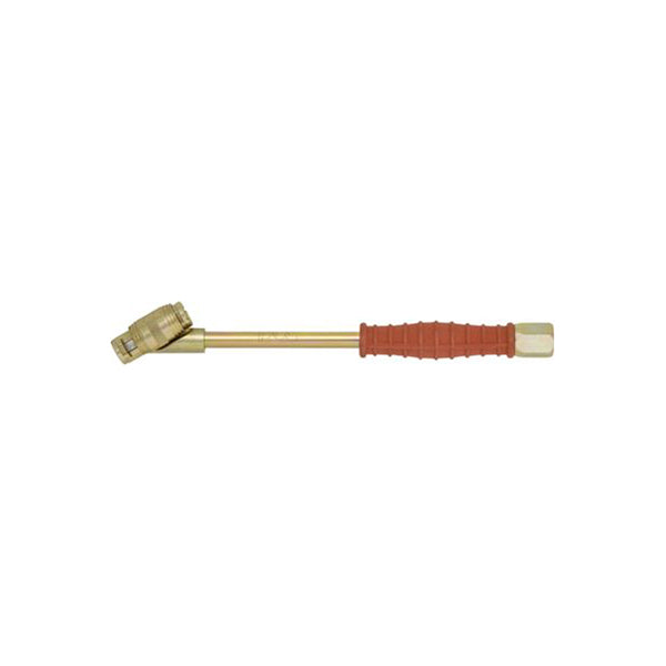 Tyre Valve Connector - Twin Clip?On, Closed End Qty 1