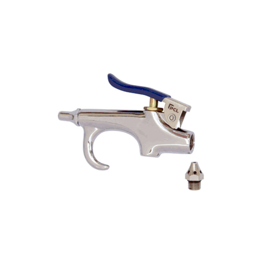 PCL Blow Gun - 1/4" BSP Female, Supplied with Conical & Safety Nozzles, Alloy Body, 247 l/min Air Flow Qty 1