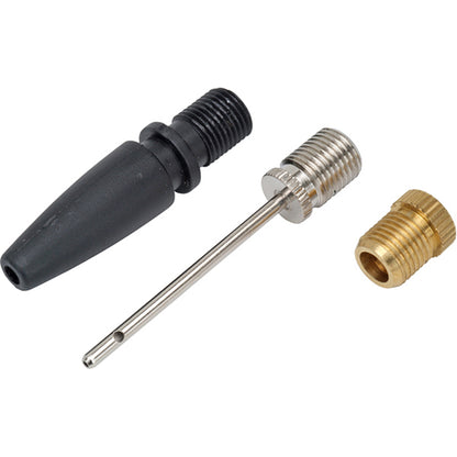 PCL E35 Foot Pump Steel Barrel Preset Dial Gauge Includes Adapters For Air Beds Cycles Balls Qty 1