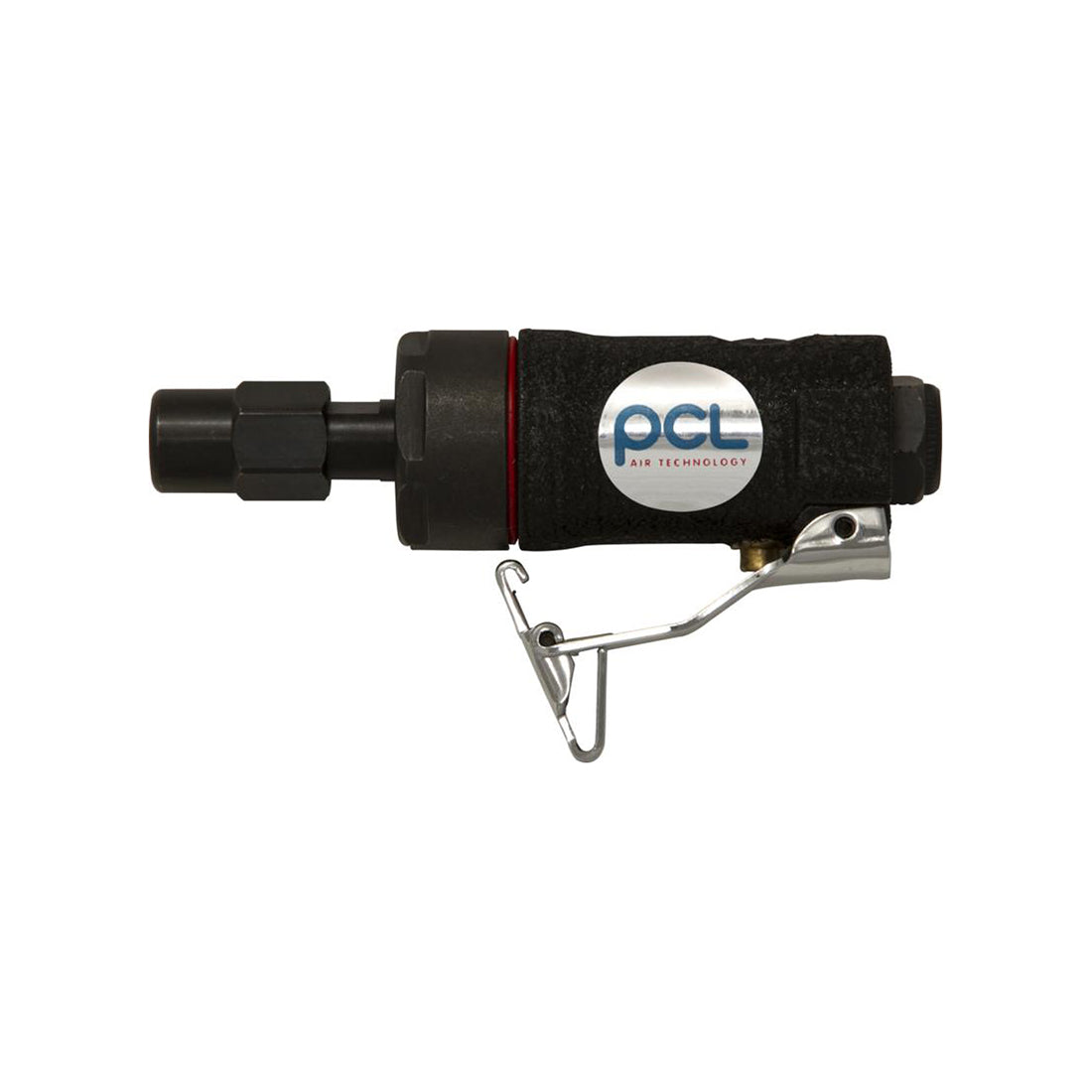 PCL Air Tool - Mini Die Grinder, 6mm Collet, Free Speed 25,000 RPM, Safety Lever, Lightweight 0.34kg Qty 1