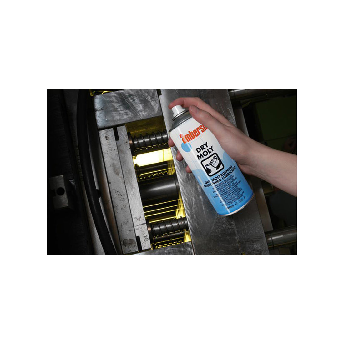 AMBERSIL Dry Moly Spray 400ml Aerosol MoS? Dry Film Lubricant Qty 1