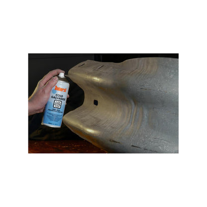 AMBERSIL Cold Galvanise 400ml Aerosol Zinc Rich Acrylic Coating 88% Zinc Anti Corrosion Qty 1