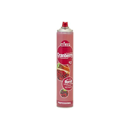 Nilco Power Fresh Aerosol 750ml Assorted Pack of 3 (Spring Cranberry Lavender) Qty 1