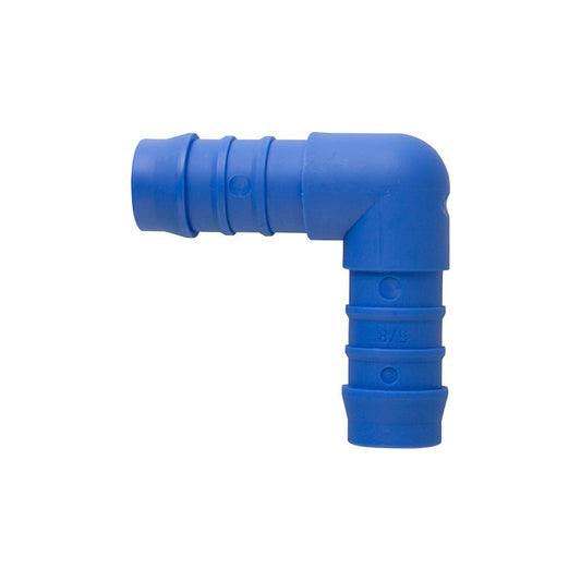 Assorted Nylon Hose Connectors Elbows Pack of 25 Blue Nylon Qty 1