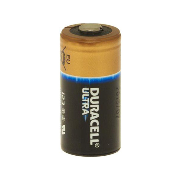 Duracell Ultra Lithium Battery CR123A 3V (CR123A DL123 EL123AP) Pack of 2
