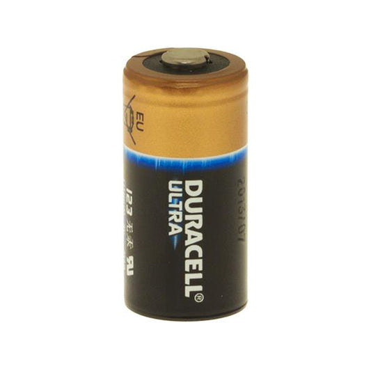 Duracell Ultra Lithium Battery CR123A 3V (CR123A DL123 EL123AP) Pack of 2