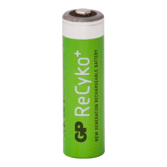 GP ReCyko Pro Rechargeable Battery - Size AA, 2000mAh, 1.2V NiMH, Pre?Charged, Long Retention Pack of 4