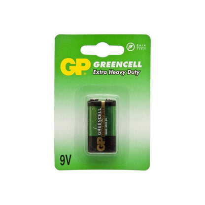 GP Extra Heavy Duty Battery - 9V (1604G/PP3S), 9V (PP3S, 6F22) Qty 10 x 1