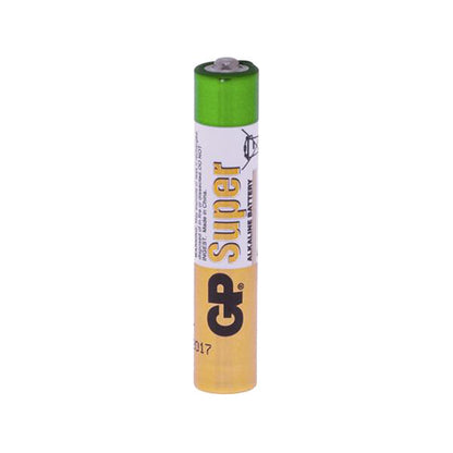 GP Alkaline Titanium Battery - Size AAAA, 1.5V (MN2500, 25A, U2, LR8D425) Box of 10 x 2