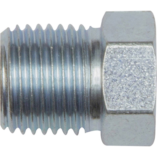 Brake Nut Connector 7/16" UNF x 24 TPI - 15.5mm Length, Male Imperial Pack of 50
