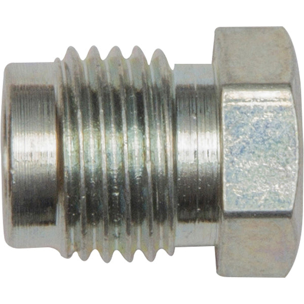 Brake Nut Connector 1/2" UNF x 20 TPI - 17mm Length, Male Imperial Pack of 25