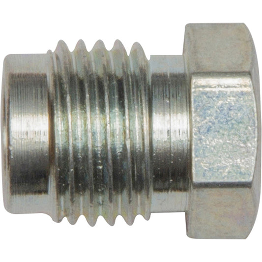 Brake Nut Connector 1/2" UNF x 20 TPI - 17mm Length, Male Imperial Pack of 25