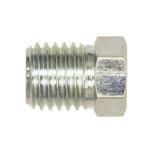 Brake Nut M10 x 1.25 - 13.5mm Length, Short Male, For 3/16" Pipe Pack of 50