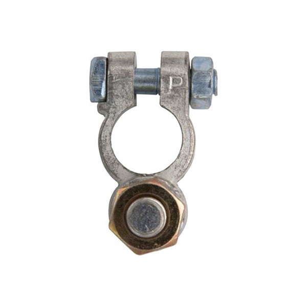 Battery Terminal Post Positive M10 Nut Brass Plated Pack of 5