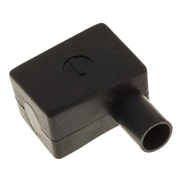 Battery Terminal Cover L?Shape Black Negative for Cables up to 50mm² (14mm Entry) Pack of 10