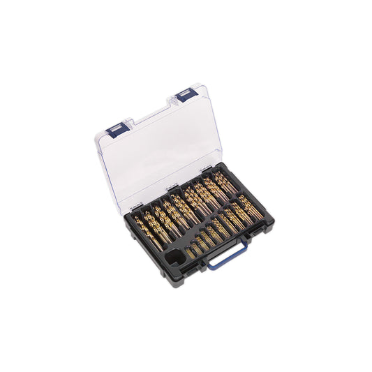 Abracs HSS-Co Cobalt Drill Bit Set 170pc Durable Metal Case Precision Qty 1 Set