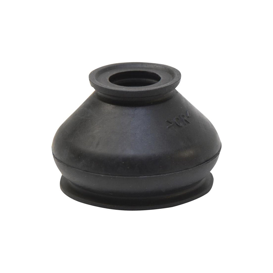 Dust Cover - Black Rubber, 12mm Small Hole, 28mm Large Hole, 26.5mm Height, With O?Ring Pack of 10