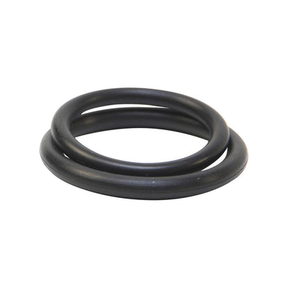 Dust Cover Black Rubber 18.5mm Small Hole 28.6mm Large Hole 15.5mm Height With O?Ring Pack of 10
