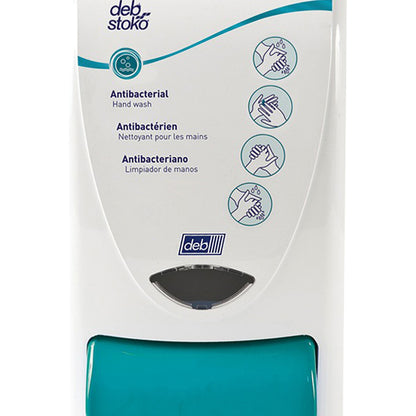 DEB Sanitiser Dispenser 1L Unit Supplied Empty Compatible with 1L Cartridges Qty 1