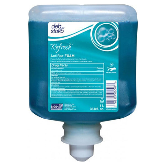 DEB Sanitiser 1L Cartridge Kills 99.999% Germs Bactericidal Virucidal Qty 1