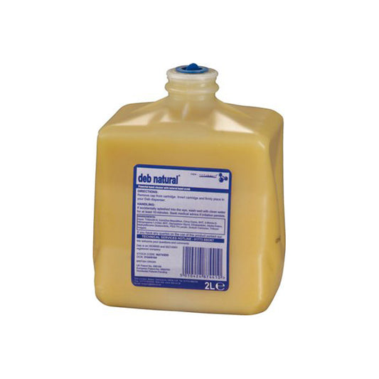 DEB Citrus Cartridges 2L Powerful Hand Cleaner with Orange Oil & Cornmeal Scrub Qty 4