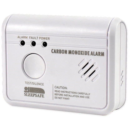 SLEEPSAFE SLEEPSAFE Carbon Monoxide Alarm - 10 Year Sealed Battery, EN50291 Certified, LED Indicators, 85dB Audible Alarm Qty 1