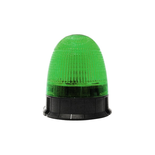 LED Beacon - Rotating, Green, 12/24V, R65 Approved Qty 1