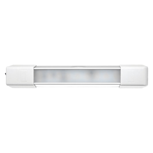 LED Interior Lamp - 266mm, 3W, 380Lm, 12?24V, Aluminium Housing, Acrylic Lens, Stainless Fixings, With Switch Qty 1