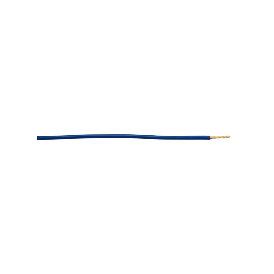 Thick Wall Single Cable - 1mm, Blue, 14/0.30 Strand, 50m Roll, 8.75A Rating, For Commercial Applications Length 50 m