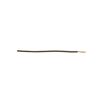 Thin Wall Single Cable - 1mm, Brown, 32/0.20 Strand, 50m Roll, 16.5A, ISO 6722 Class B, For Lamps & Accessories Length 50 m