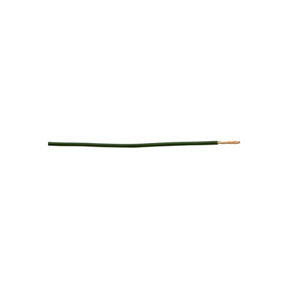 Thin Wall Single Cable - 1mm, Green, 32/0.20 Strand, 50m Roll, 16.5A, ISO 6722 Class B, For Lamps & Accessories Length 50 m