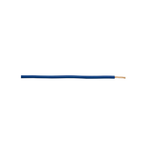 Thick Wall Single Cable - 2mm, Blue, 28/0.30 Strand, 50m Roll, 17.5A, For Commercial Applications Length 50 m