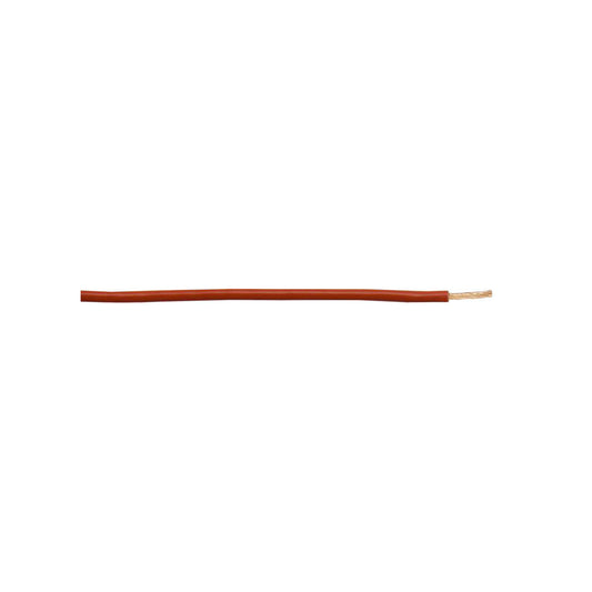 Thick Wall Single Cable - 2mm, Red, 28/0.30 Strand, 50m Roll, 17.5A, For Commercial Applications Length 50 m