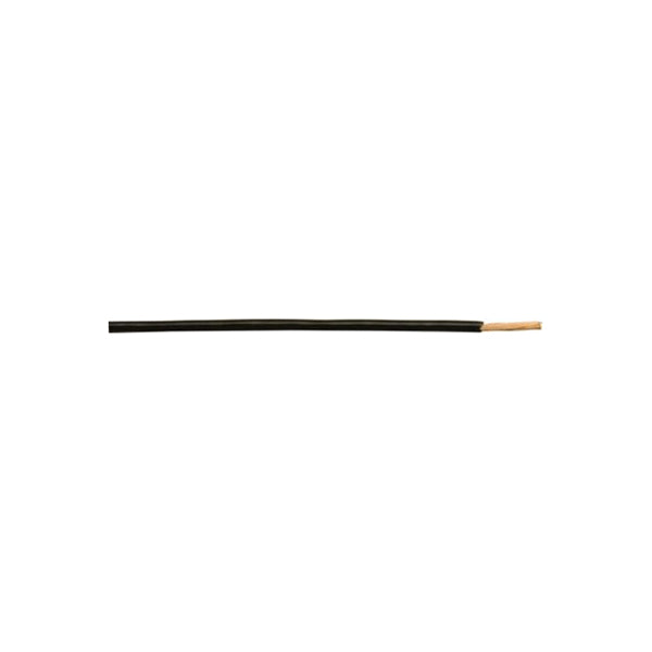 Thin Wall Single Cable - 2mm, Black, 28/0.30 Strand, 50m Roll, 25A, ISO 6722 Class B, For Headlamps & Heaters Length 50 m