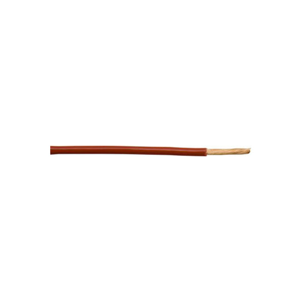 Thin Wall Single Cable - 4.5mm, Red, 65/0.30 Strand, 30m Roll, 42A, ISO 6722 Class B, For Dynamo/Alternator Circuits Length 30 m