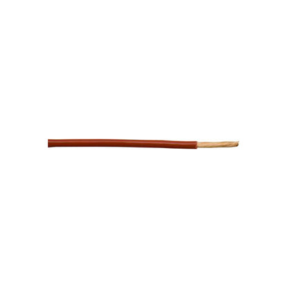 Thin Wall Single Cable - 4.5mm, Red, 65/0.30 Strand, 30m Roll, 42A, ISO 6722 Class B, For Dynamo/Alternator Circuits Length 30 m