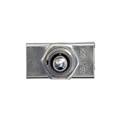 Metal Toggle Switch 12V Flash Off Flash Fits Ø12.5mm Hole 25A Heavy Duty Silver Contacts Pack of 10